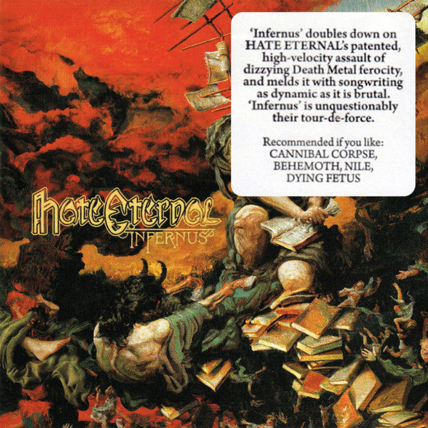 HATE ETERNAL - INFERNUS - CD image 2