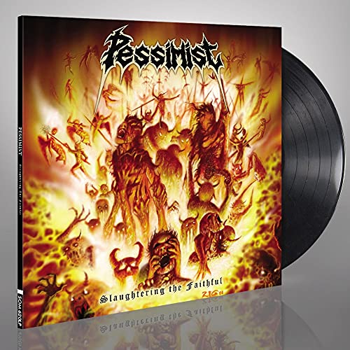 PESSIMIST - SLAUGHTERING THE FAITHFUL - Vinyl Record image 1