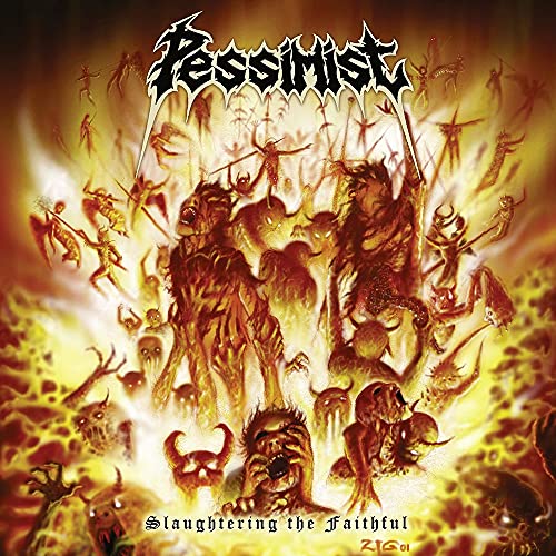 PESSIMIST - SLAUGHTERING THE FAITHFUL - CD image 1