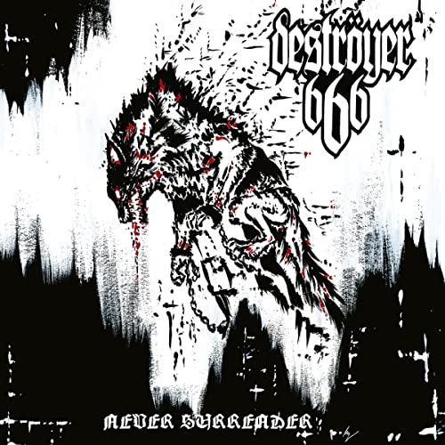 DESTROYER 666 - NEVER SURRENDER - CD image 1