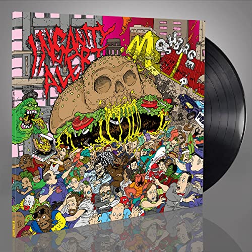 INSANITY ALERT - MOSHBURGER - Vinyl Record image 1