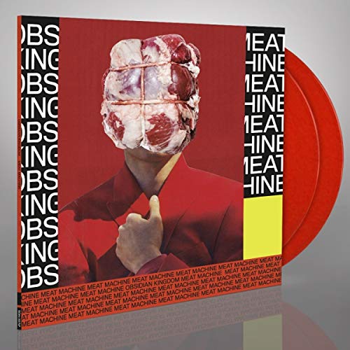 OBSIDIAN KINGDOM - MEAT MACHINE (RED VINYL) - Vinyl Record DLP image 1