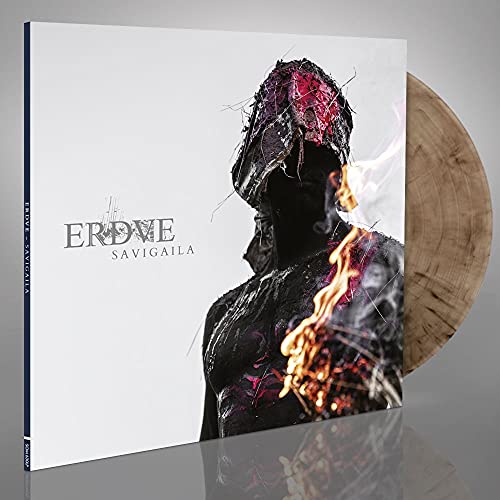 ERDVE - SAVIGAILA (CLEAR AND BLACK MARBLED VINYL) - Vinyl Record image 1