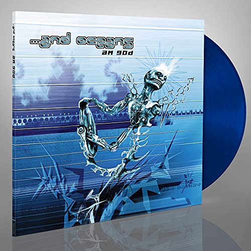 AND OCEANS - A.M.G.O.D (TRANSPARENT BLUE VINYL) - Vinyl Record image 1