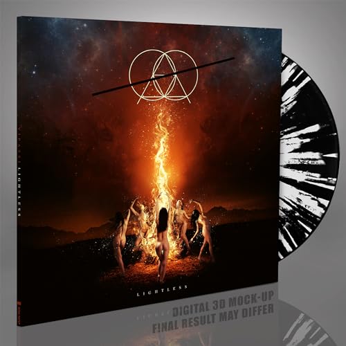 VIPASSI - LIGHTLESS (BLACK/WHITE SPLATTER) - Vinyl Record image 1