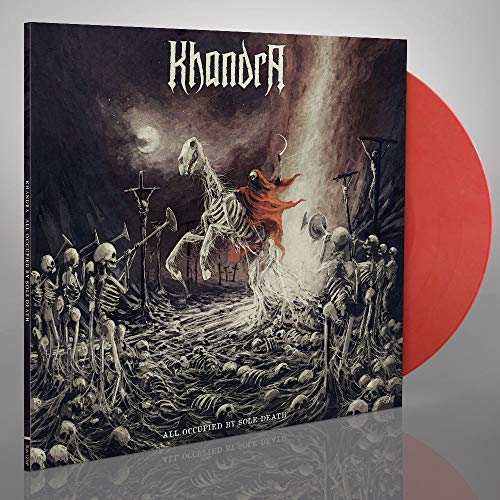 KHANDRA - ALL OCCUPIED BY SOLE DEATH (RED VINYL) - Vinyl Record lp image 1