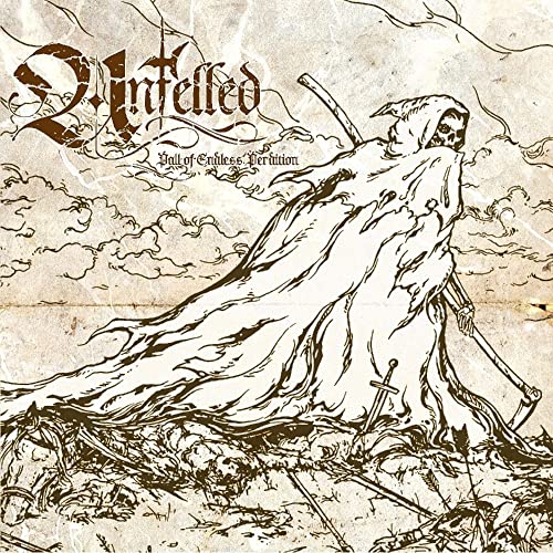 UNFELLED - PALL OF ENDLESS PERDITION (GOLD VINYL) LP  (PREORDER FOR REL image 1