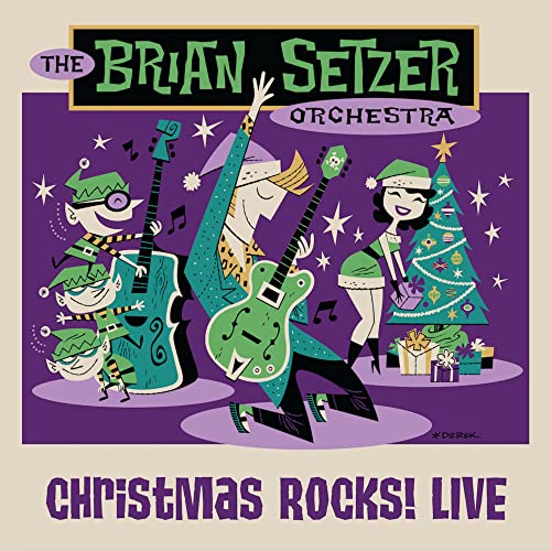 Brian Setzer Orchest - Christmas Rocks! LIVE - BLUR