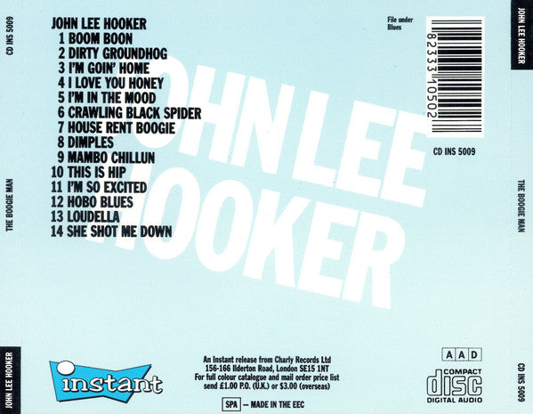 John Lee Hooker - Boogie Man - Used CD image 8