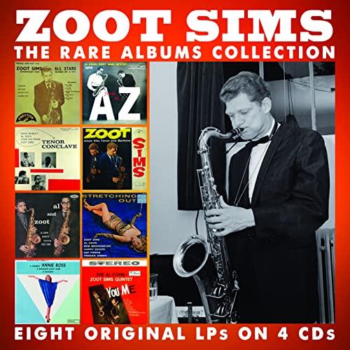 ZOOT SIMS - RARE ALBUMS COLLECTION (4CD) - 4CD image 1