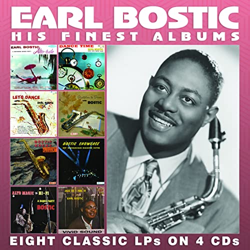EARL BOSTIC - HIS FINEST ALBUMS (4CD) - 4CD image 1