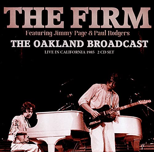 FIRM - OAKLAND BROADCAST (2CD) - DCD image 1