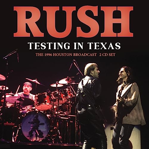 RUSH - TESTING IN TEXAS (2CD) - DCD image 1