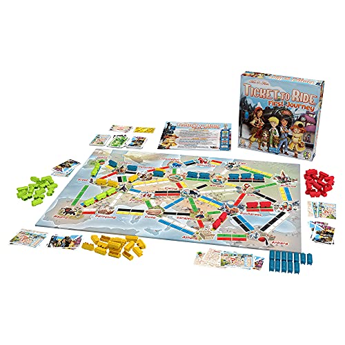 Ticket to Ride : First Journey Europe Board Game - Non-book item image 3