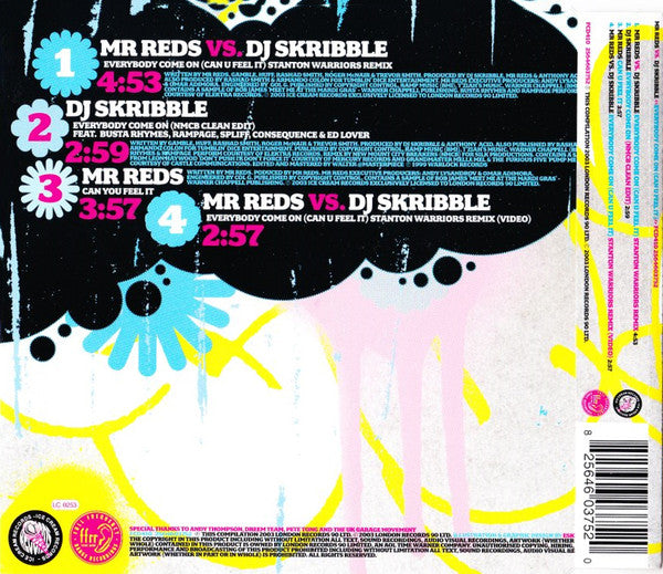 Mr. Reds - Everybody Come On (Can U Feel It) - CD image 2