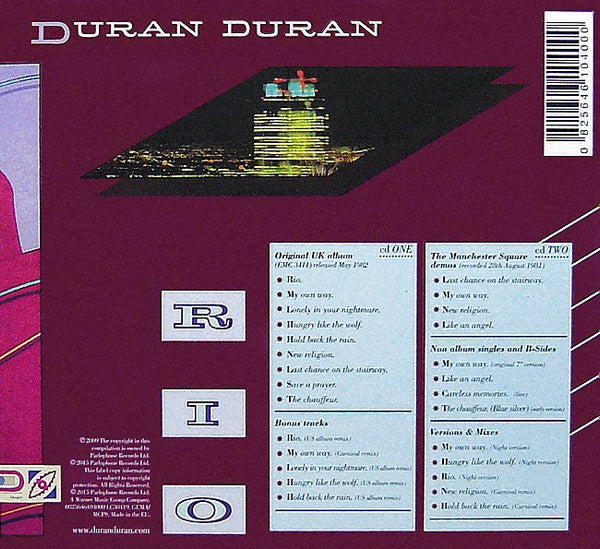 Duran Duran - Rio - CD image 3