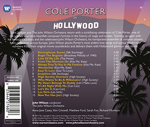 John Wilson Orchestr - Cole Porter In Hollywood - CD image 2