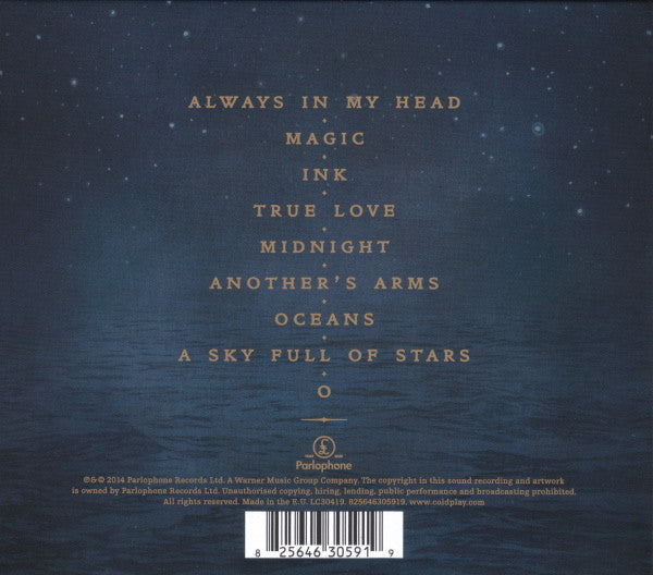Coldplay - Ghost Stories - Used CD image 2