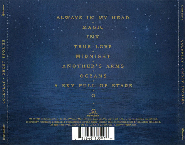 Coldplay - Ghost Stories - Used CD image 3