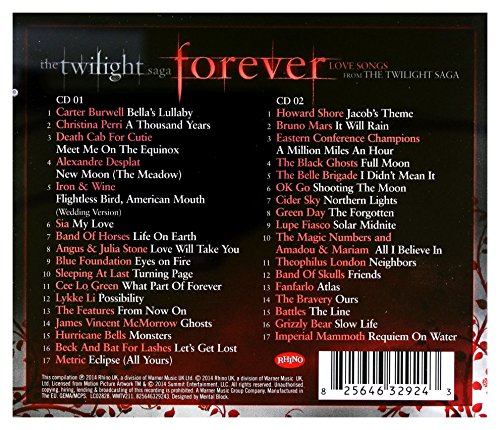 Various - Twilight Saga Forever (Love Songs From The Twilight Saga) - C image 2