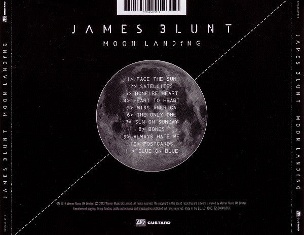 James Blunt - Moon Landing - Used CD image 2