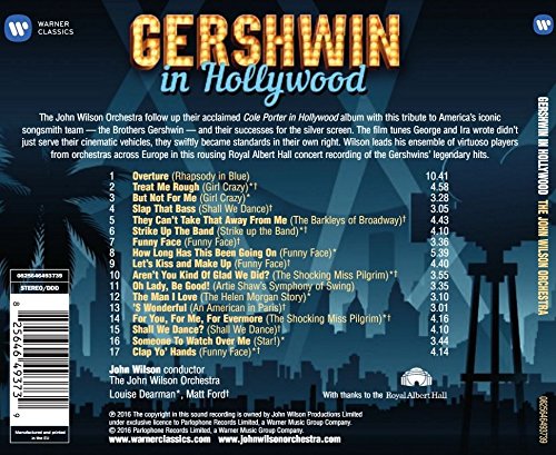 John Wilson Orchestr - Gershwin In Hollywood: Live At The Royal Albert image 2