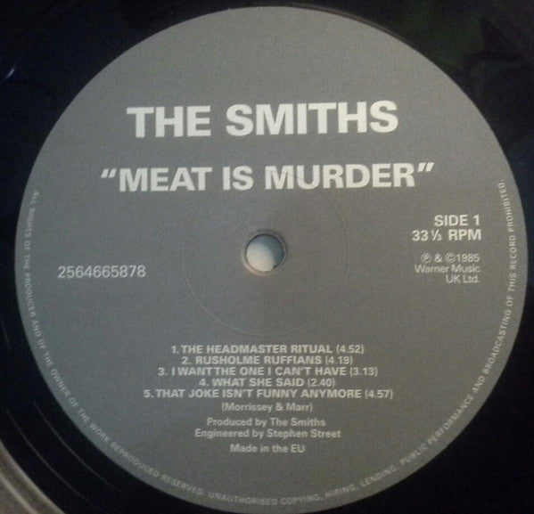SMITHS - Meat Is Murder - Vinyl Record image 3