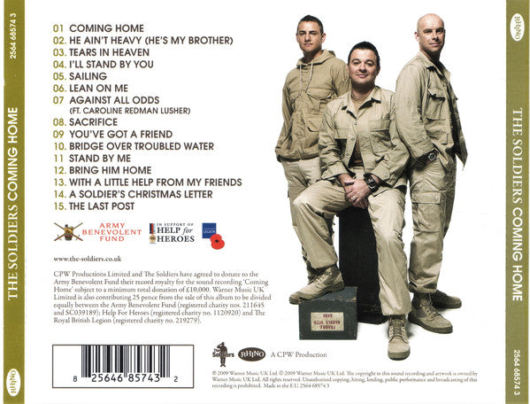 Soldiers - Coming Home - Used CD image 9