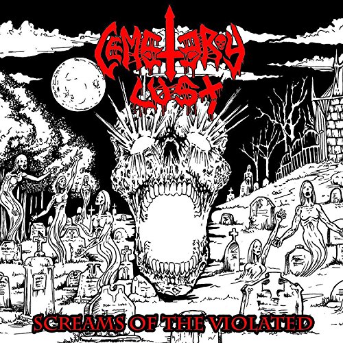 CEMETARY LUST - SCREAMS OF THE VIOLATED - Vinyl Record image 1