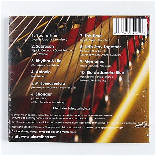 ALEX WILSON - SALSA CON SOUL - CD image 2