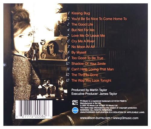 Alison Burns - Kissing Bug - CD image 2