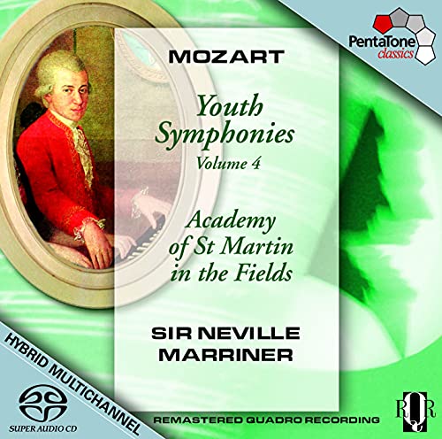 Wolfgang Amadeus Moz - Youth Symphonies, volume 4 - CD image 1