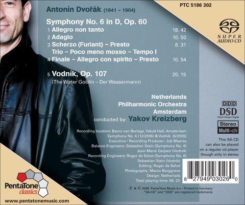 Symphony No. 6 Vodni - CD image 2