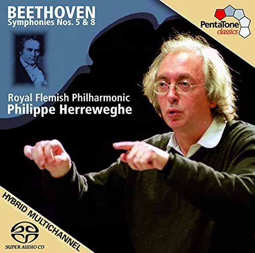 Ludwig van Beethoven - Symphonies Nos. 5 & 8 - CD image 1