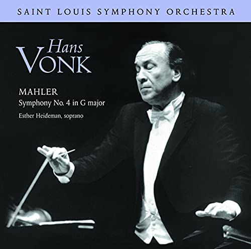 HANS VONK / SLSO - MAHLER SYMPHONY 4 G-MOLL - CD image 1