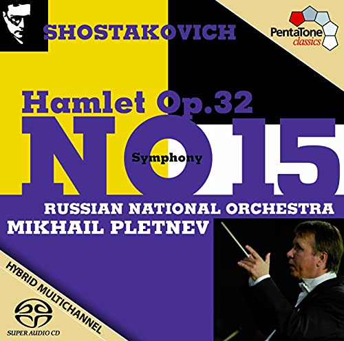 MIKHAIL PLETNEV. / R - SHOSTAKOVICH SYMPHONY 15HAMLE - CD image 1