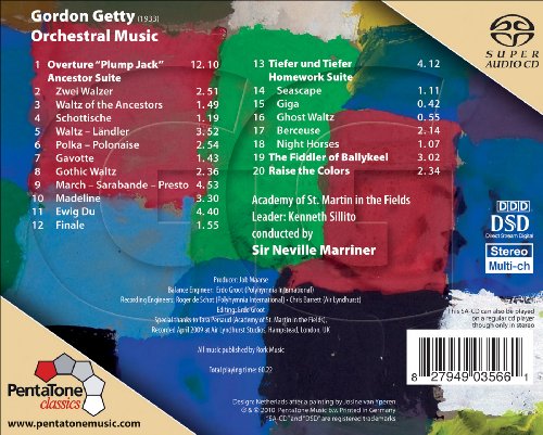 Gordon Getty - Orchestral Works - CD image 2