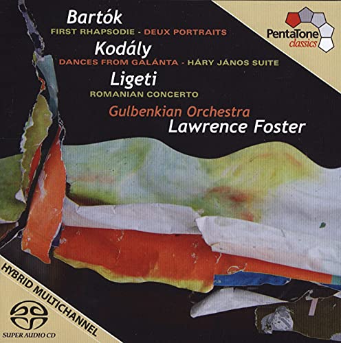 Gulbenkian Orchestra - Bartók - First Rhapsodie, Deux Portraits; Kodál image 1