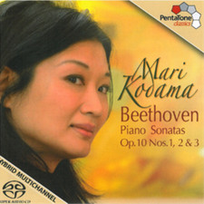 Ludwig van Beethoven - Beethoven: Piano Sonatas Op. 10 Nos. 1 2 & 3 - CD image 1