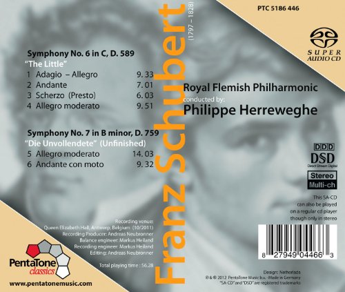 Franz Schubert - : Die Unvollendete - CD image 2