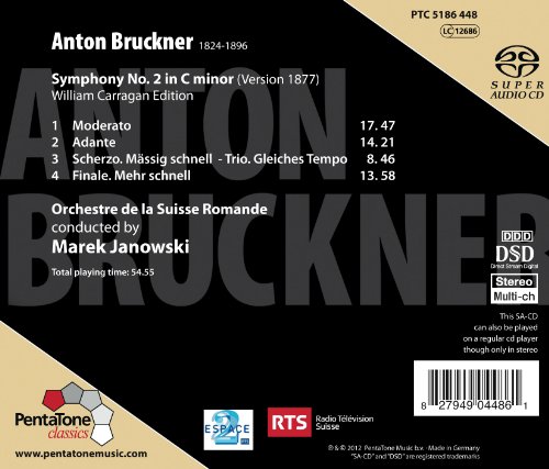 Anton Bruckner - : Symphony No. 2 in C Minor - CD image 2