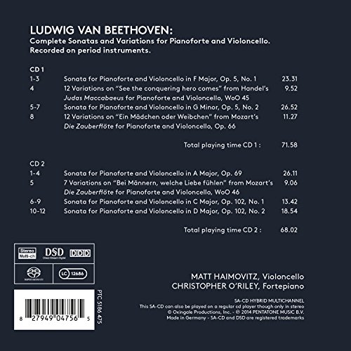 Ludwig van Beethoven - BEETHOVEN, Period. - SAC2 image 2