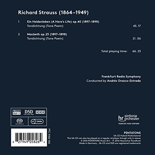 Richard Strauss - : Ein Heldenleben & Macbeth - CD image 2