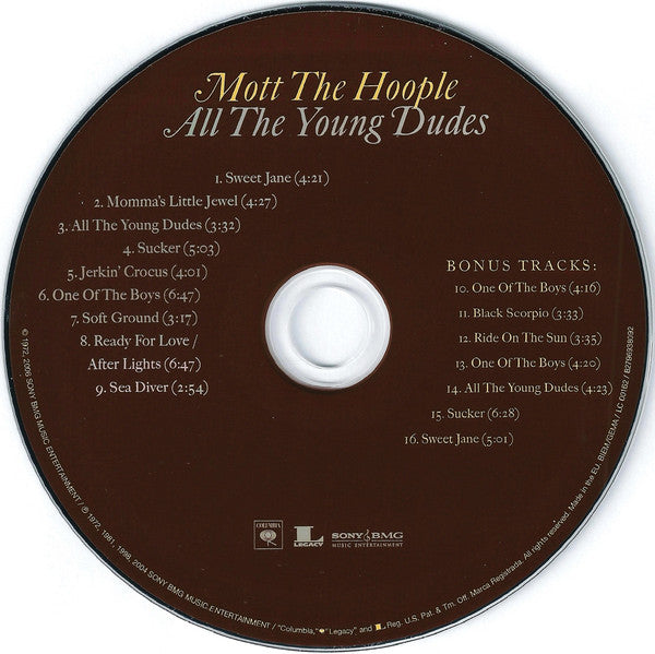 Mott The Hoople - All The Young Dudes - CD image 4