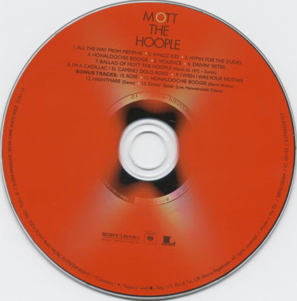 Mott The Hoople - Mott - CD image 3