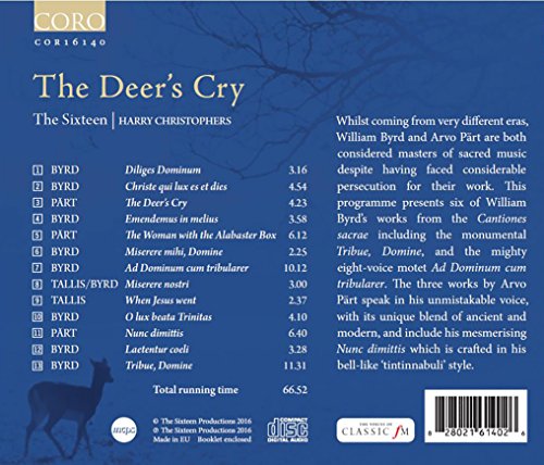Arvo Part - Deer's Cry - CD image 2