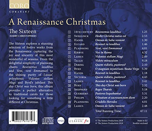 Sixteen - : A Renaissance Christmas - CD image 2