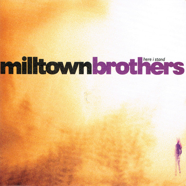 Milltown Brothers - Here I Stand - Used Vinyl Record 7" image 5