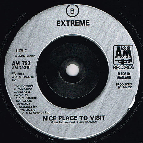 Extreme - More Than Words - Used Vinyl Record 7" image 4