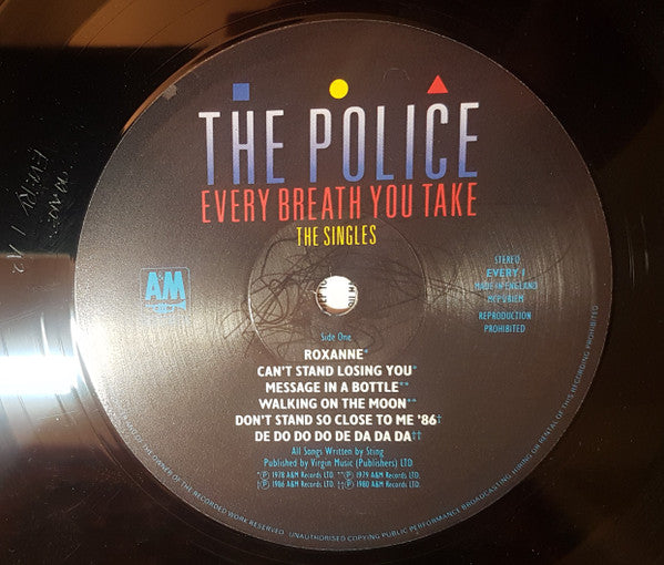 Police - Every Breath You Take (The Singles) - Used Vinyl Record image 3